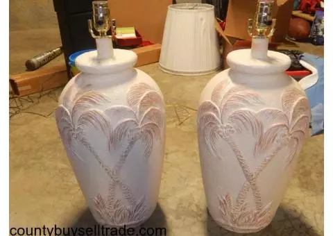 Clay Decorative Lamps (2)