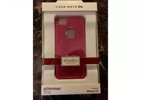 iPhone 5c Hot Pink Glimmer Case