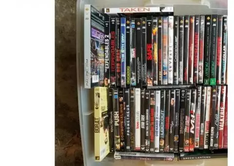 Lot of DVDs for sale